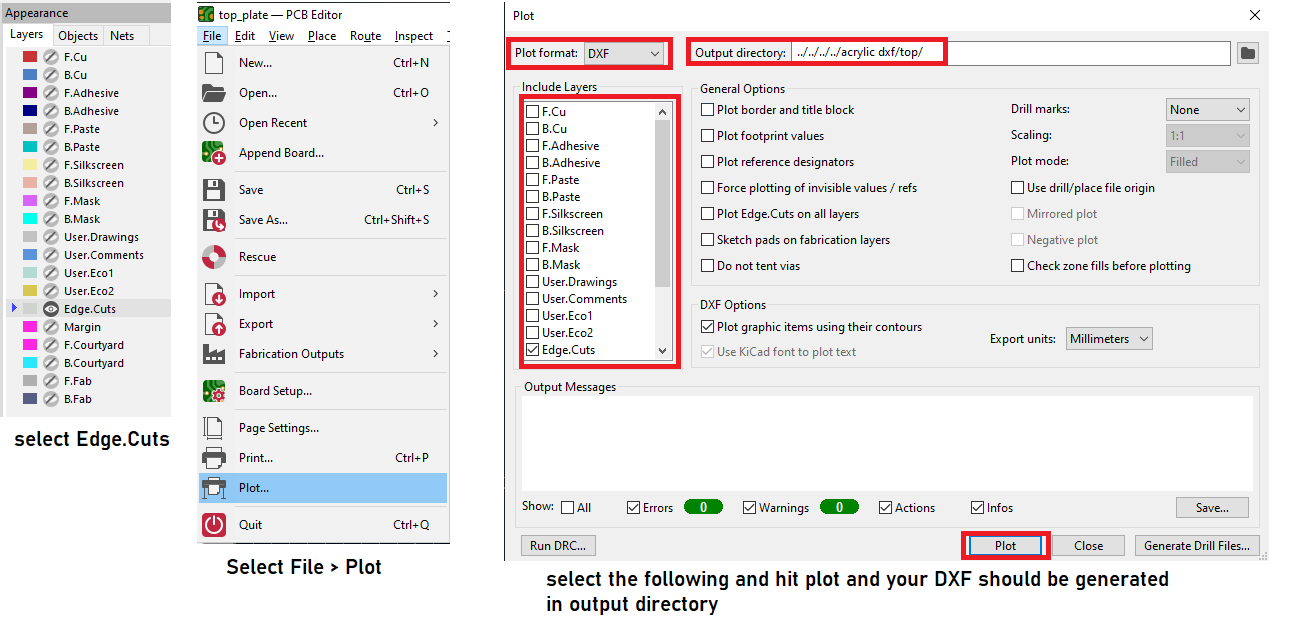 kicad-plot